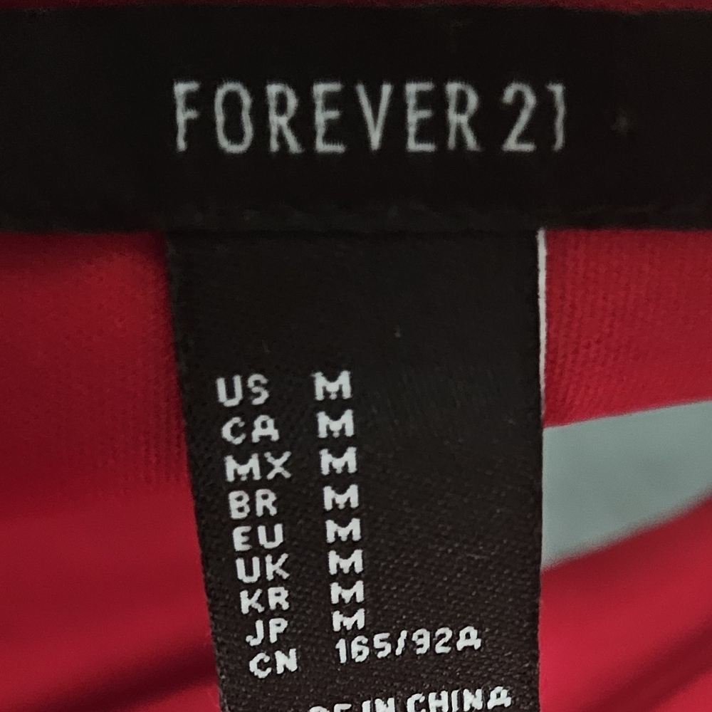 Forever 21 :Beautiful Red mini dress. - Picture 7 of 7